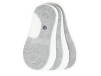 Loafer No Show Liners - 5 Pack Grey/White view