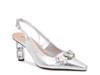 Glamour Pump Silver Metallic view