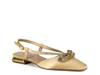 Kendal Flat Gold Metallic Satin view