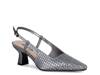 Shana Pump Pewter Metallic Satin view