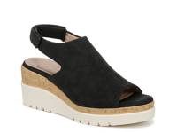 Giselle Wedge Sandal Black view