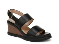 Livia Wedge Sandal Black view