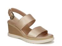 Livia Wedge Sandal Gold Metallic view