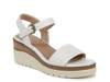 Graciela Wedge Sandal White view