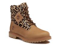 Premium 6-Inch Waterproof Bootie - Women's Light Brown/Beige Leopard Print view