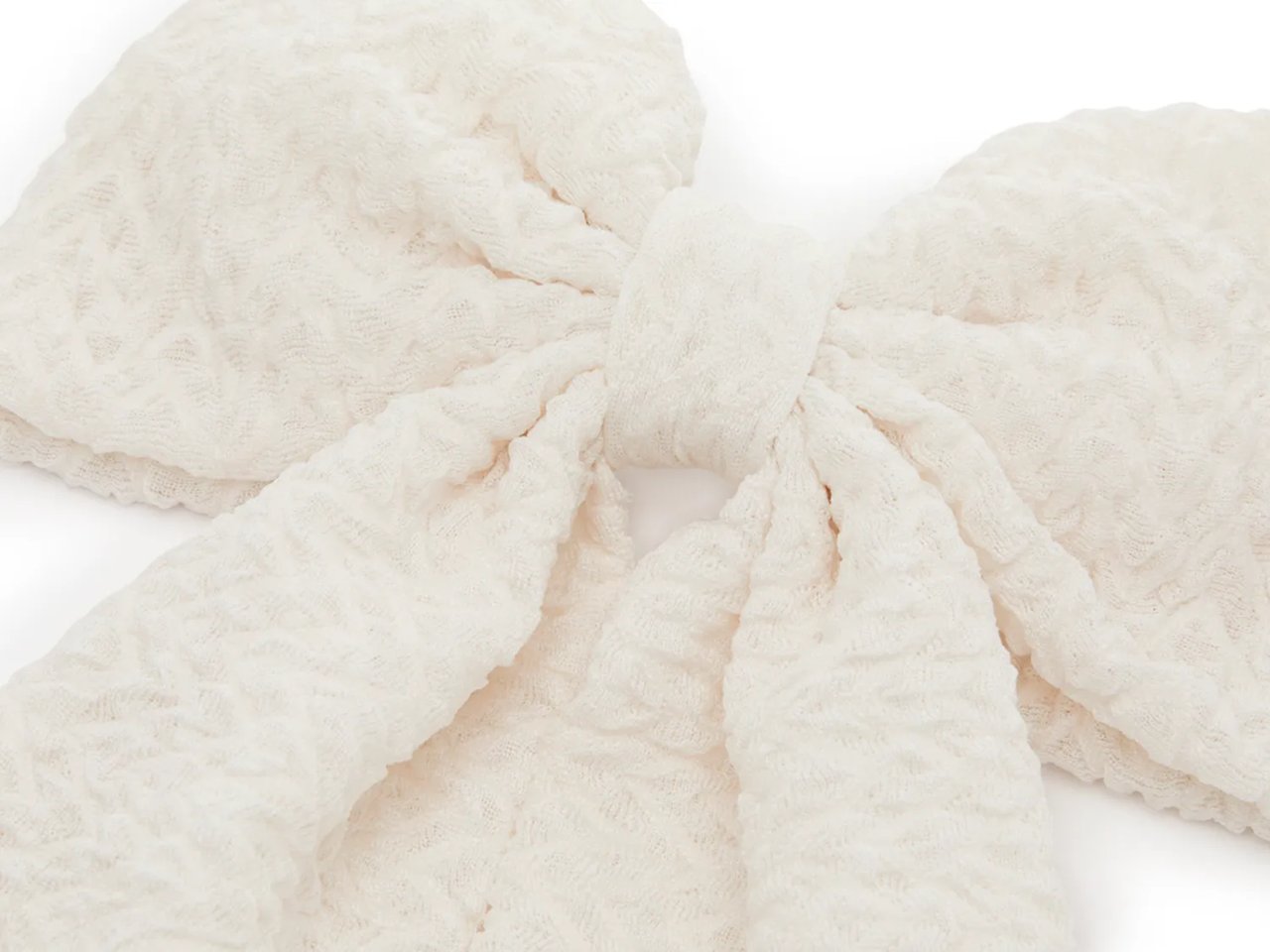 Textured Bow Clip