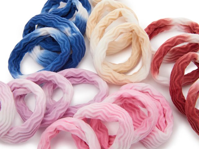 Tie Dye Hair Ties - 20 Pack