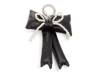 Bow Bag Charm Black view