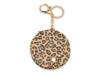 Leopard Mirror Bag Charm Brown/Beige Leopard Print view