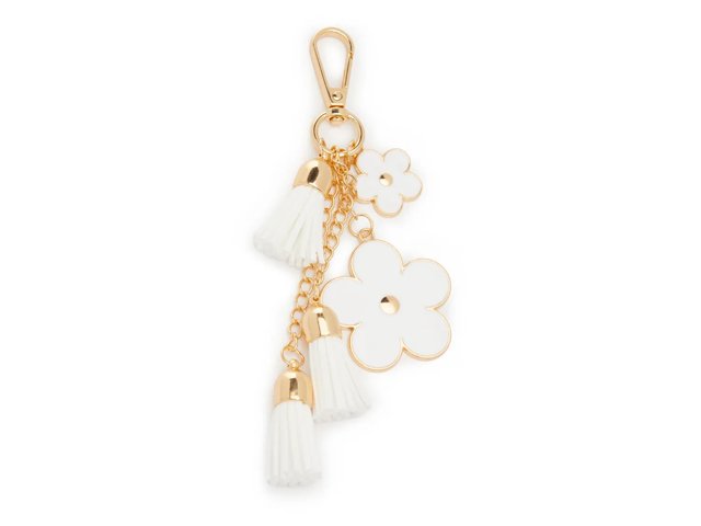Flower Tassel Bag Charm