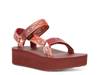 Flatform Universal Sunscape Platform Sandal Orange/Red view