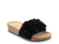 Corsage Sandal Black view