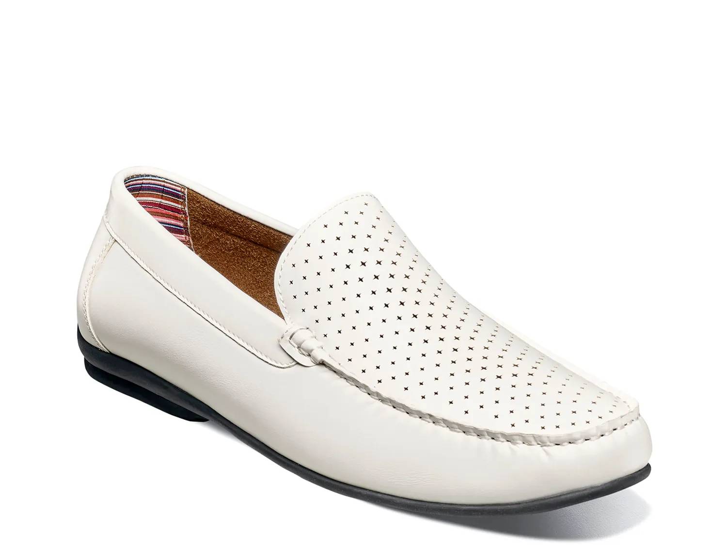 white christmas dresses Dino Bigioni Designer Shoes Men's Italian Alce Dollaro Bianco White Oxfords (DB1004) White / 9 US
