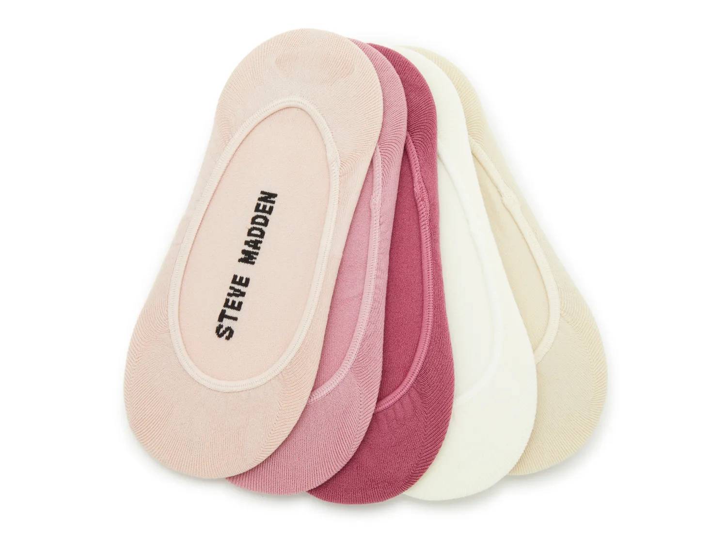 Microfiber Low Cut No Show Liners - 5 Pack