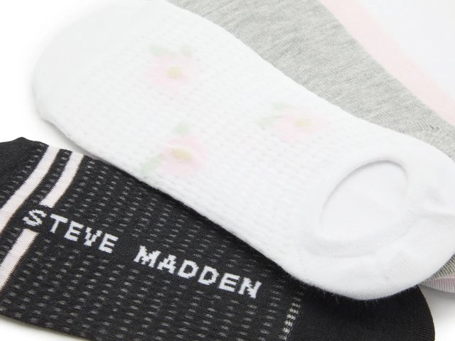 Texture Floral No Show Liners - 5 Pack