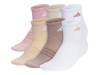 Superlite 3.0 Women's Ankle Socks - 6 Pack Beige/White/Pink view