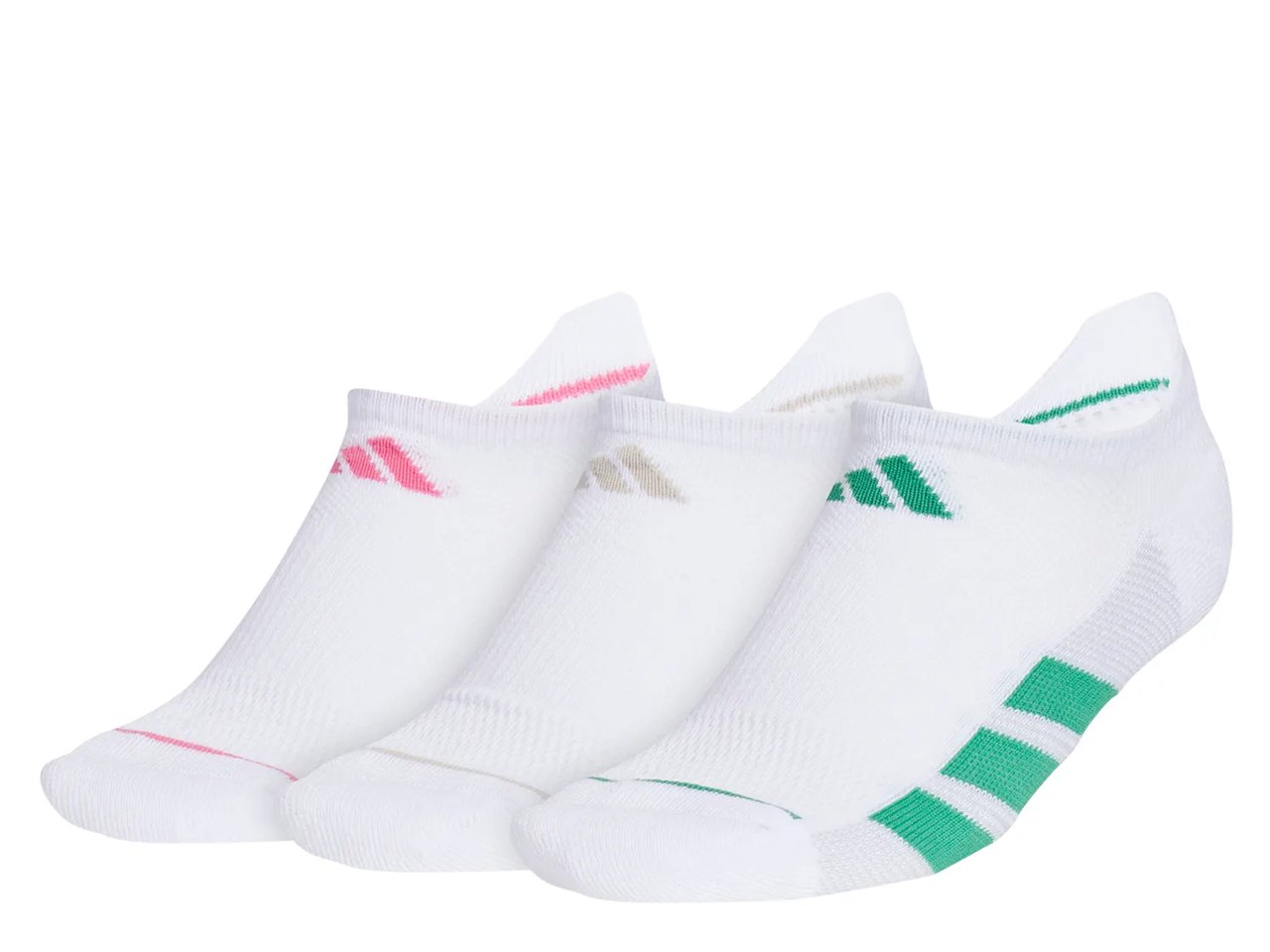 All Day Training Women's No Show Socks - 3 Pack