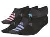 Superlite 3.0 Women's No Show Socks - 6 Pack Black/Dark Grey view
