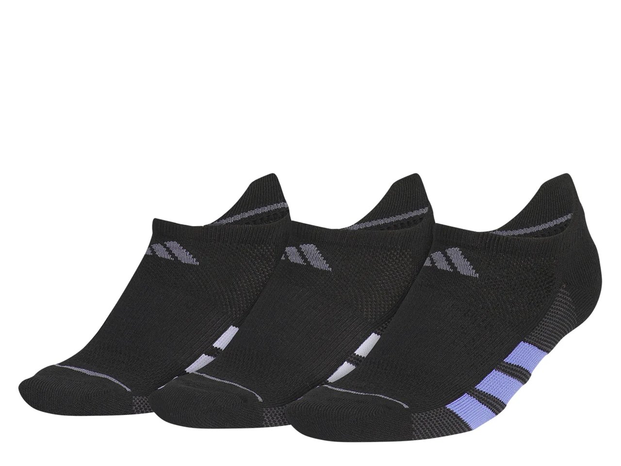 All Day Training Women's No Show Socks - 3 Pack