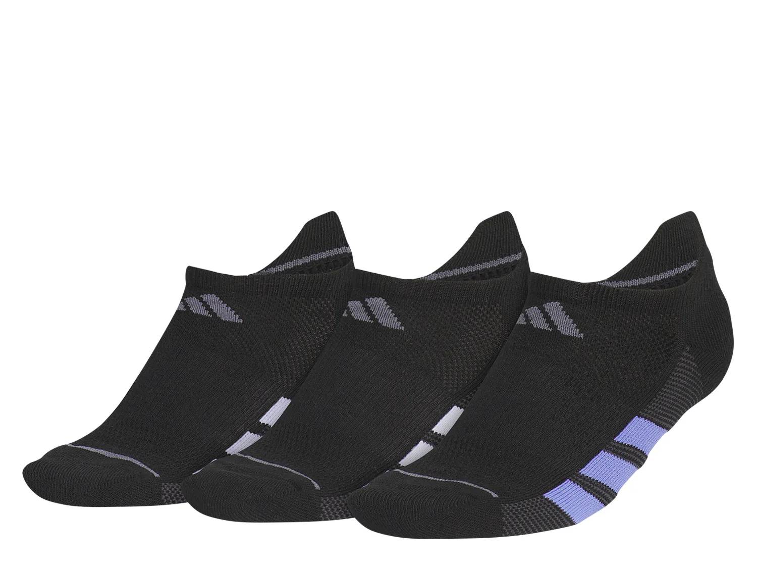 All Day Training Women's No Show Socks - 3 Pack