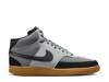 Court Vision Mid Sneaker - Men's Grey/Black view