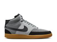 Court Vision Mid Sneaker - Men's Grey/Black view