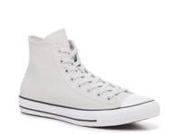 Chuck Taylor All Star High-Top Sneaker - Men's Grey Leather view