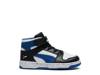 Rebound Layup RCL V High-Top Sneaker - Kids' White/Black/Blue view