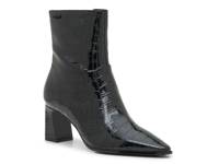 Sunny Bootie Black Croc Print Patent Synthetic view