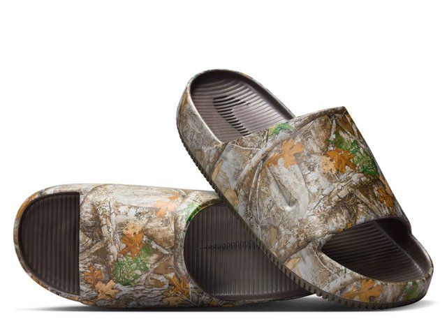 完売 Nike Calm REAL Tree us11 29cm Nike Calm RealTree Slide Sandal - Men's - Free Shipping | DSW