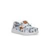 Mickey Mouse Wally Slip-On - Toddler Grey/Black view