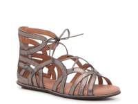 Break My Heart Sandal Charcoal Leather view