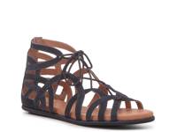 Break My Heart Sandal Navy Leather view