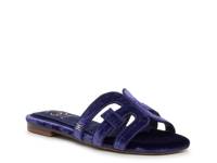 Bay Honore Sandal Navy Velvet view