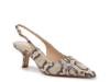 Bianka Pump Grey Snake Print Leather view