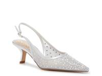 Bianka Pump Silver Metallic Sparkle view