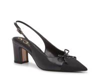 Willette Pump Black Leather & Fabric view