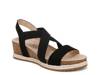 Breeze Wedge Sandal Black view