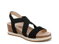 Breeze Wedge Sandal Black view