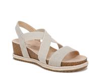 Breeze Wedge Sandal Almond Milk view