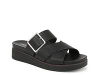 Getaway Wedge Sandal Black view
