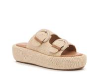Theresa Platform Sandal Tan view