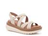 Rebha Platform Sandal Stone Leather view