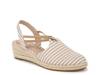 Kennedy Espadrille Wedge Sandal Beige/White Stripe view