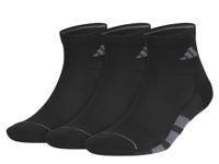 All Day Training Men's Ankle Socks - 3 Pack Black view