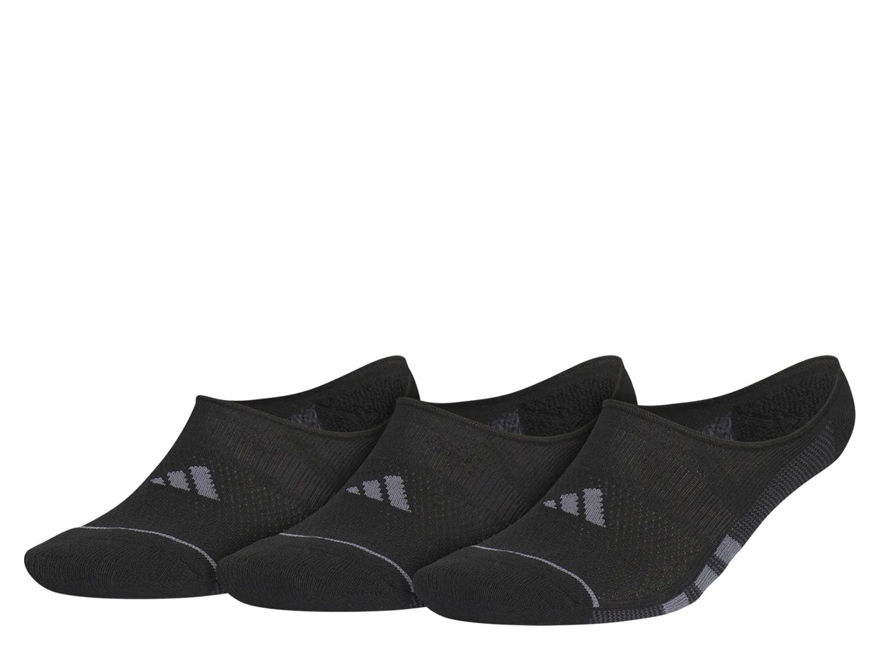 All Day Training Super Men's No Show Socks - 3 Pack