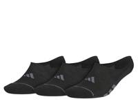 All Day Training Super Men's No Show Socks - 3 Pack Black view