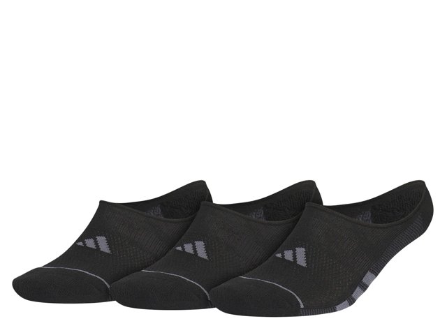 All Day Training Super Men's No Show Socks - 3 Pack
