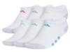 Athletic Cushioned Kids' No Show Socks - 6 Pack White view