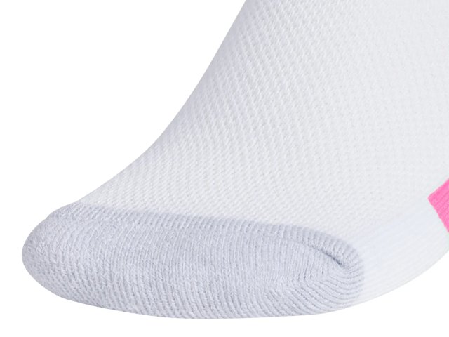 Athletic Cushioned Kids' No Show Socks - 6 Pack